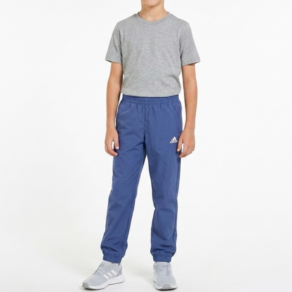 adidas Kids Navy Blue Athletic Joggers Regular Fit Sz 10-12